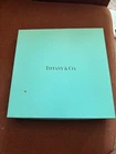 Vintage Tiffany & Co. Hearts 12" Platter Cake Serving Dish ~ Crystal