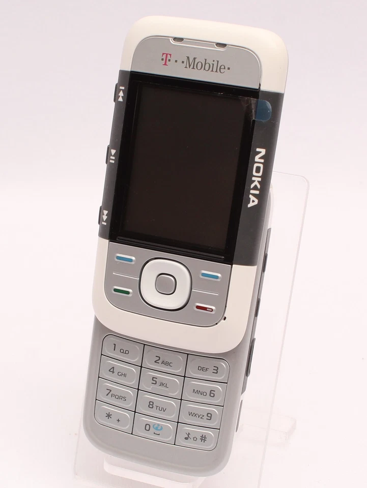Nokia 5300 Xpress Music Colour Screen Mobile Phone - White & Grey - Boxed (B+) - Image 3 of 4