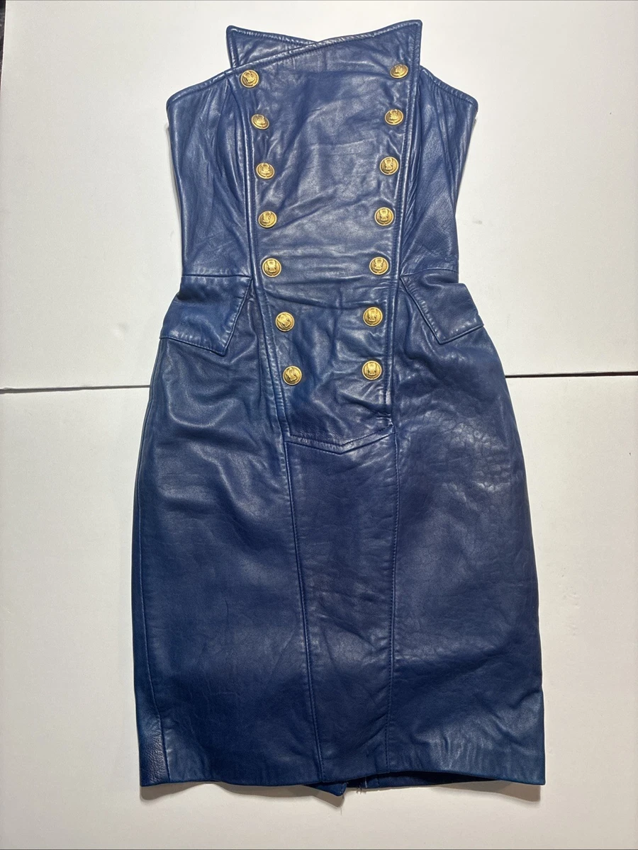 Leather Vintage Dresses for Women for sale - eBay
