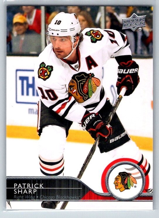 2014-15 Upper Deck Series 1 #37 Patrick Sharp Chicago Blackhawks