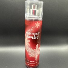 Bath Body Works Winterberry Wonder Fine Fragrance Mist 8 oz Old Style