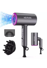 NEXPURE RCY-7004 1800W Professional Ionic Hairdryer, Dark Grey