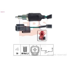 ORIGINAL® Eps Schalter, Rückfahrleuchte für Honda CIVIC VI Hatchback CRX III