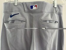 Justin Bruihl #63 LA Dodgers Pitcher Nike Grey Long Baseball Uniform Pants