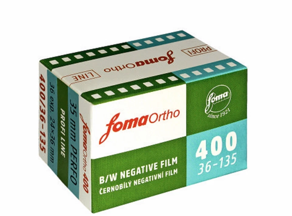 FOMA FOMAPAN PELLICOLA ORTHO 400 135-36 BIANCO E NERO ORTOCROMATICO