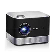 3-in-1 Projector 4K Supported, AURZEN BOOM 3 Smart Projector with WiFi and Bl...