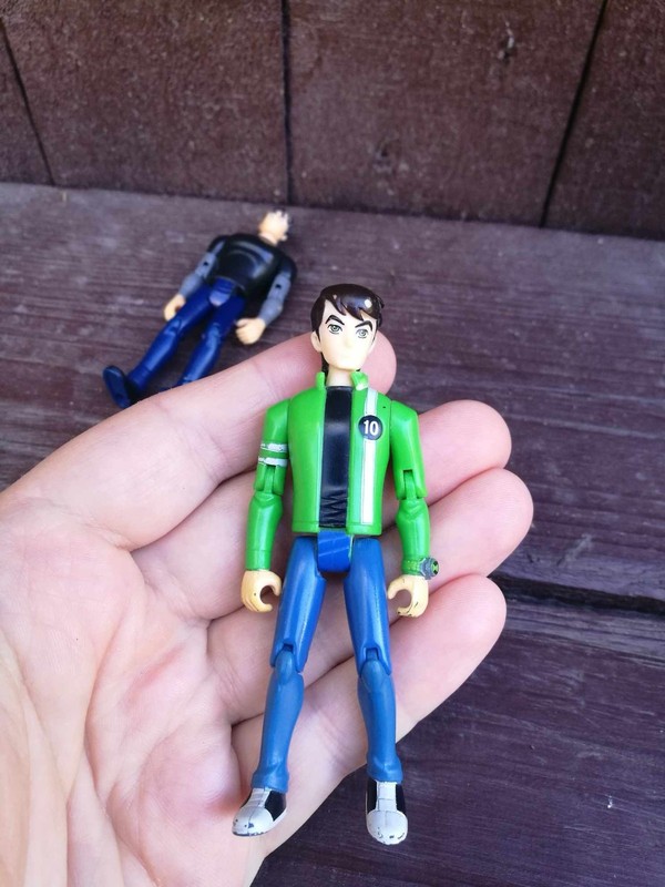 Cartoon Network 2008 Bandai Ben 10 Alien Force Ben Tennyson Action Figure 3.75"~
