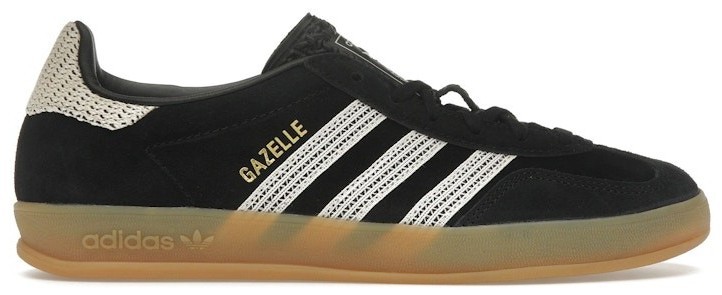 adidas Gazelle Indoor Black Wonder White Gum W for sale | eBay