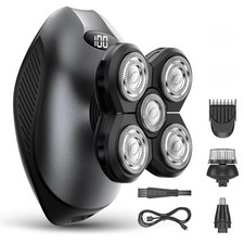 Electric Razor for Men, Head  Body Hair Shaver for Men, Cordless Rechargeabl...