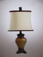 StyleCraft Maximus 24 in. Bronze Table Lamp - L21077DS