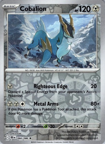 Choose Your Cards Pokemon Black Bolt NM Holo and Reverse