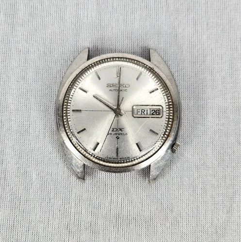 Vintage Seiko 6106-6000 Automatic Watch | 25 Jewels | Day-Date | Japan | Runs/Un