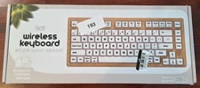 iJoy Wireless Wooden Finish Keyboard (Open Box) 