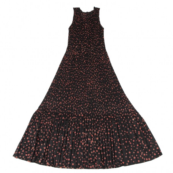 〖kさま専用〗HLT Pin Dot Pleated Long Dress Amazon.com: CHICWISH Women's Dark Green Full Pleated Belted