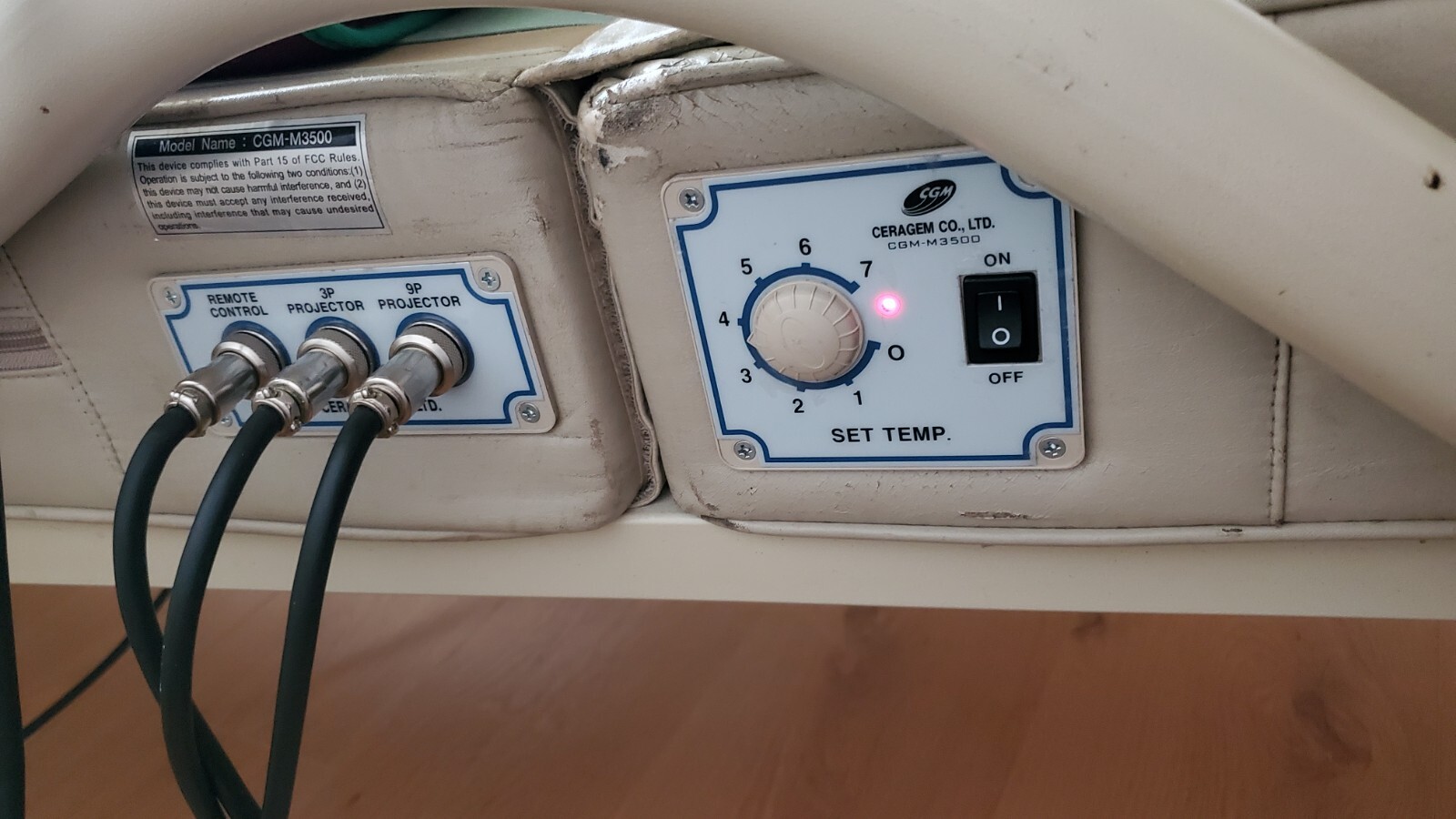 Ceragem CGMM3500 automatic massage bed table eBay