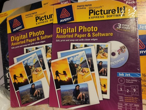 Inkjet Photo Paper Lot. 45-8x11, 360 buis-cards, 4x6-180+ mostly seal pkgs - Picture 4 of 11
