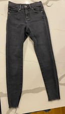 Express Jeans Lot Of 4 Women  s Sz 0 Denim Mid Rise Legging High Rise Black