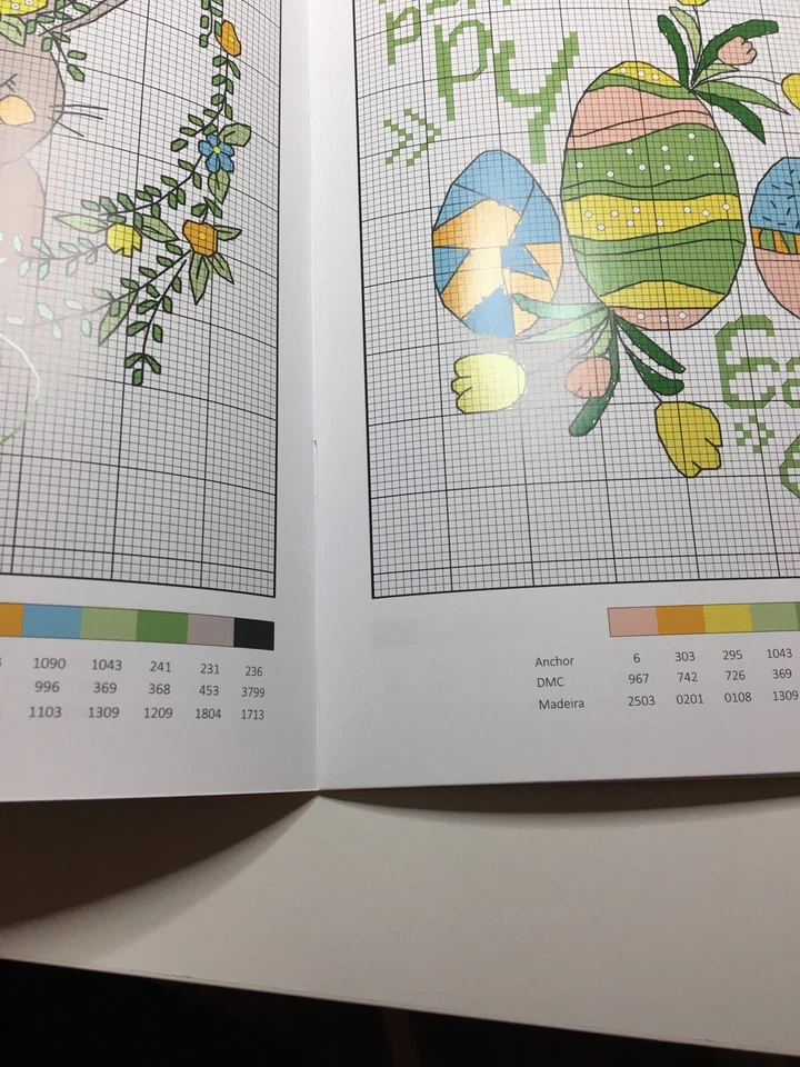 Zweigart "Hello Spring" No.104/309 Cross Stitch 15 templates & AIDA suggestions - Image 3 of 4