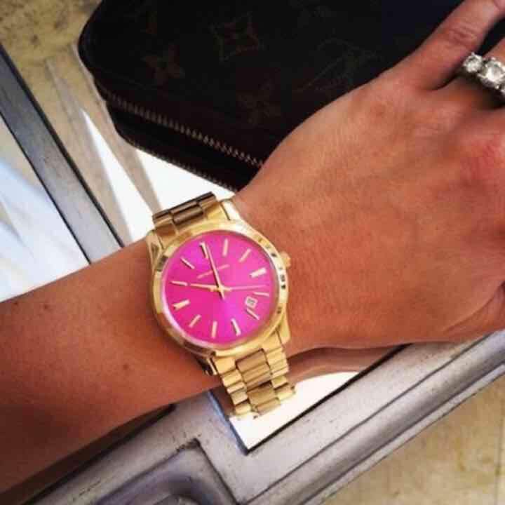 Michael Kors Mk5801 Analog Quartz Women Very! Rare Watch