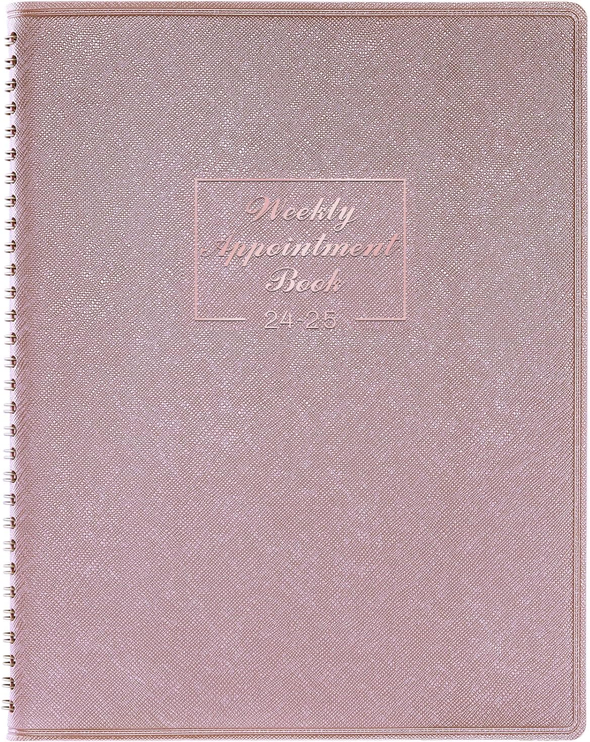 2024-2025 Weekly Appointment Book - JUL 2024 - JUN 2025, Daily Hourly Planner 20