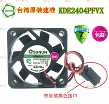 SUNON KDE2404PFVX 4010 4CM 24V 1.9W 2-wire Inverter Mute Cooling Fan