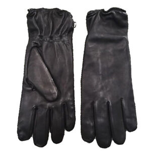British Military Black Leather Combat Gloves