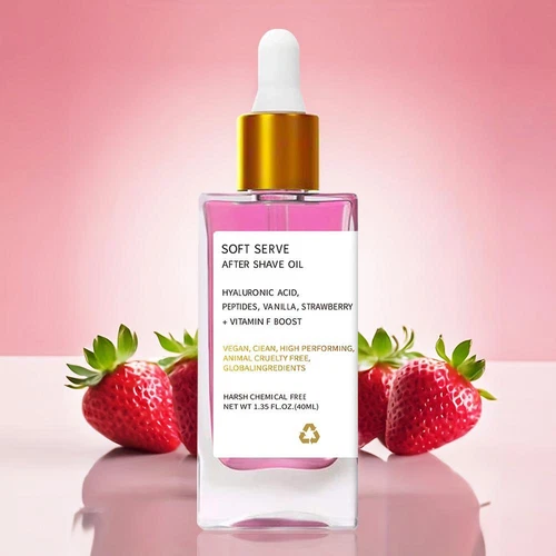 Truly Beauty Strawberry Vanilla After Shave Oil for Smooth Skin Post Shave - Picture 7 of 8