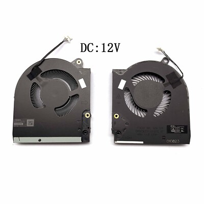 Neu CPU+GPU 12V Lüfter für Alienware M15 R5 Ryzen Edition EG75071S1-C050-S9A 12V