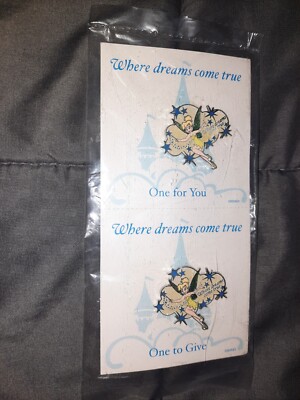 2-Pin Pack TINKER BELL Pixie Dust WHERE DREAMS COME TRUE-Year of a Million PROMO