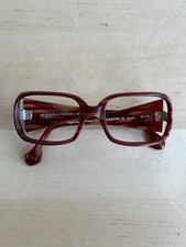 Morgenthal Frederics Elektra XL 56mm Red Orange Stripe 930 Sunglasses France
