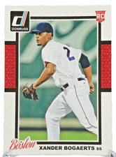 2014 Panini Donruss Xander Bogaerts Rookie Card RC #274 Padres Red Sox MY10. rookie card picture