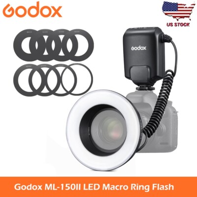 Godox ML-150II Macro LED Ring Flash Speedlite for Sony Canon Nikon Fuji Olympus