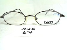 Nos Vintage PEZZO Eyeglasses Frame PZ31 GM Gunmetal QWE-67 