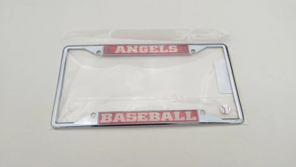 MLB Los Angeles Angels Vinilo Auto Coche Camión Alfombrilla y Marco de Placa Foto 4 de 4