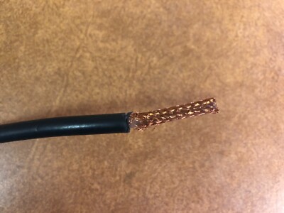25' West Penn Wire 804 RG/59U 22 AWG Copperweld Bare Copper Braid Jacket Cable