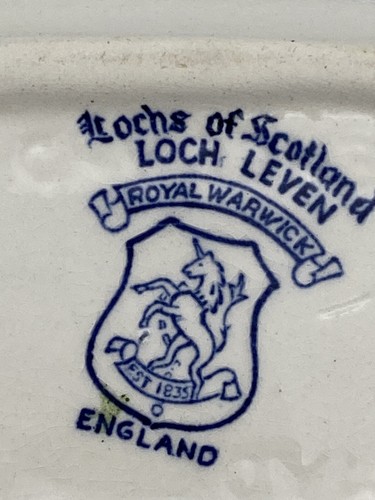 Vintage Royal Warwick Lochs Of Scotland Loch Leven Creamer - Picture 8 of 12