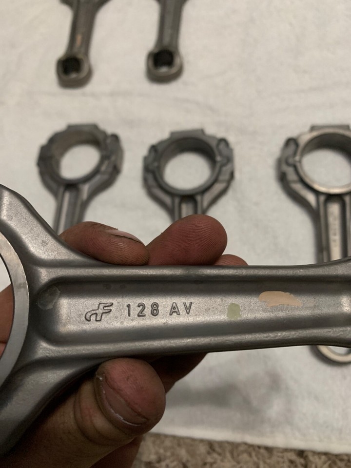 Full Set Of LS7 OEM Titanium Connecting Rods eBay
