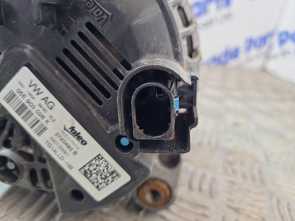 2020 SKODA FABIA MK3 ALTERNATOR 05E903026 K 1.0 TSI | eBay