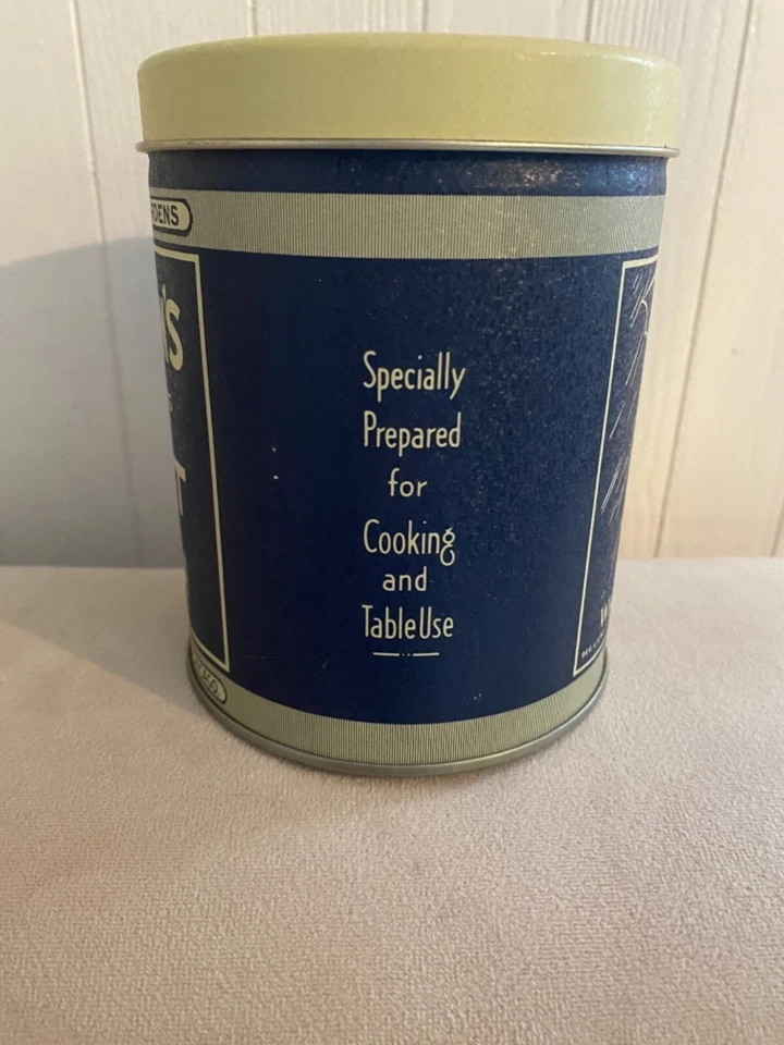 Morton Salt Tin VINTAGE Bristolware Repro. - Image 3 of 4