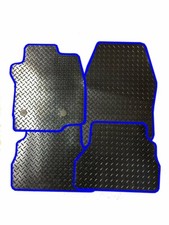 TAILORED FOR AUDI A3 S LINE (2012-2018) - DURABLE CAR MATS RUBBER WITH BLUE TRIM
