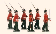 COJF-3227A - King's Own Scottish Borderers 1895 (Set 86) 6 Figures - Tradition
