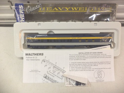 Walthers HO 932-10068, HW 8-1-2 Pan Pullman, C&O 3979A | Zustand: Used