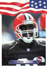 1992 All World #42 Patrick Rowe Cleveland Browns