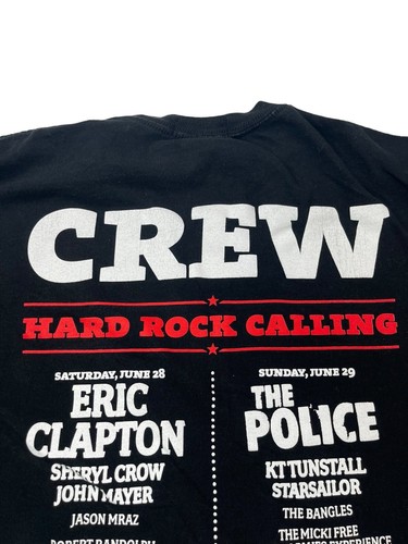 Hard Rock Calling Ambassadors of Rock Hyde Park London June 2008 XL Crew T-Shirt - Picture 7 of 24