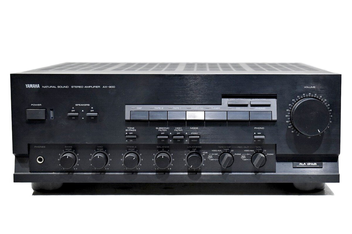☆美品 ヤマハ プリメインアンプ AX-900 オーディオ機器 音響機器 Yamaha AX-900 Natural Sound Stereo Integrated Amplifier