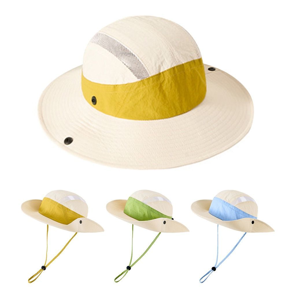 APL Tappi da Pesca Multicolore Asciugatura Rapida Anti UV Secchio Cappelli Campeggio Arrampicata