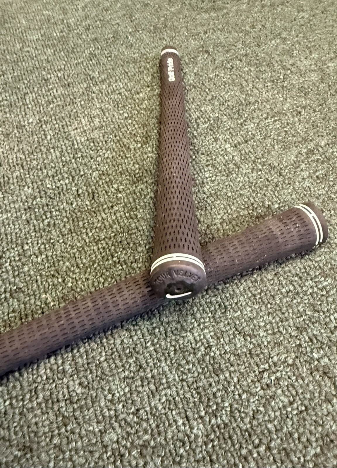 Rare New Nike Golf Pride Standard Size Tour Velvet Black/White Grip