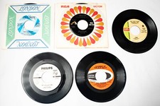 60s Pop Lot of 5 - 45s Michael Allen Jose Feliciano Cher Nancy Adams BJ Thomas