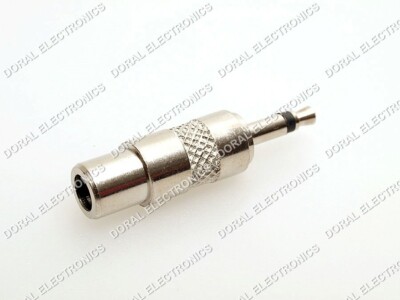 3.5mm Male MONO Mini Plug to RCA Phono Female Jack Socket Audio Cable Adapter