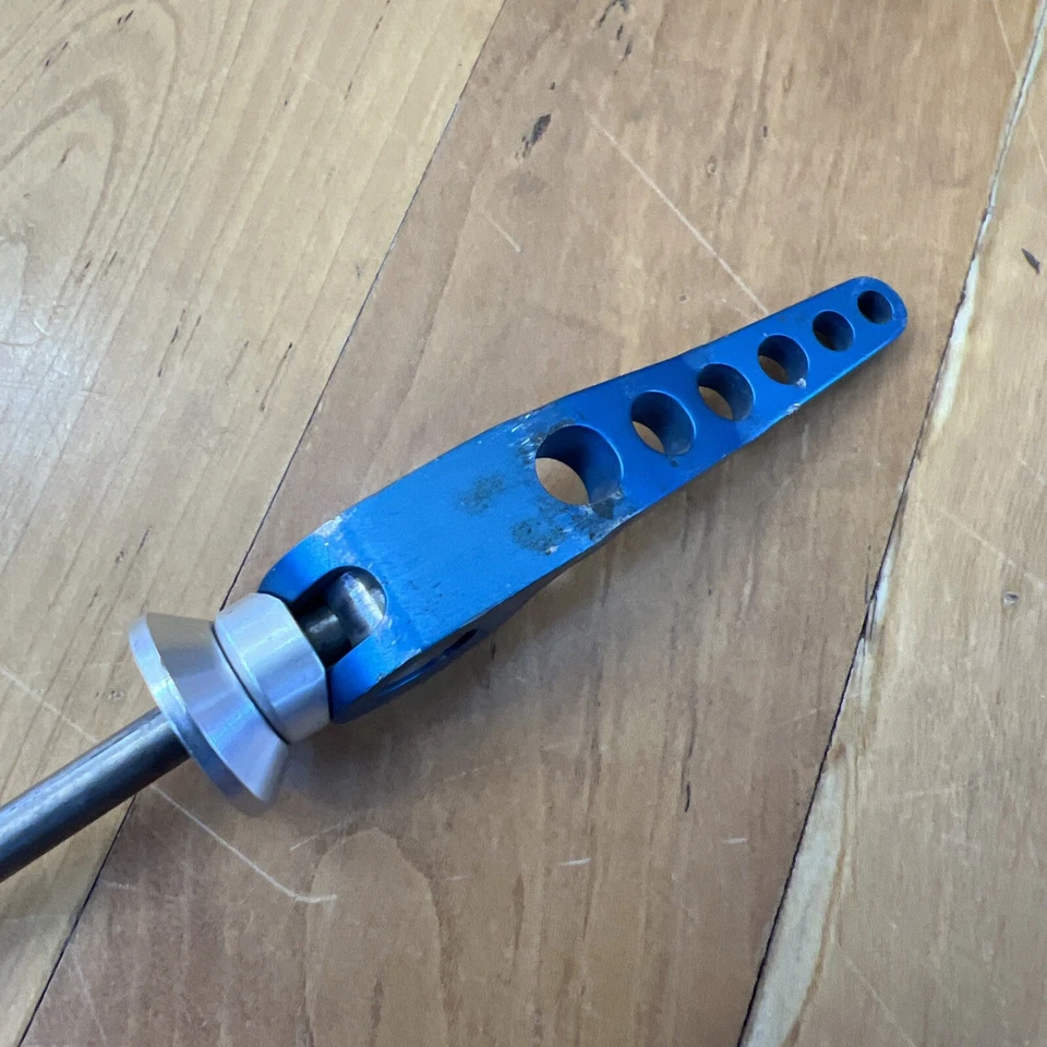 Fast Feather Blue Titanium Rod QR Quick Release Front Skewer USA - Image 2 of 4